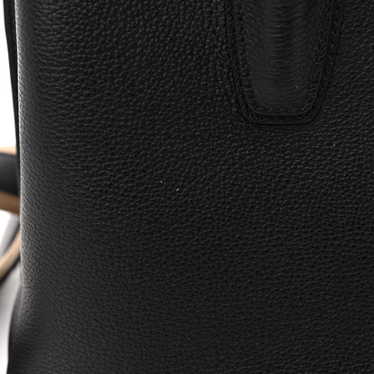 MCM Grained Calfskin Medium Milla Tote Black 10 of 11