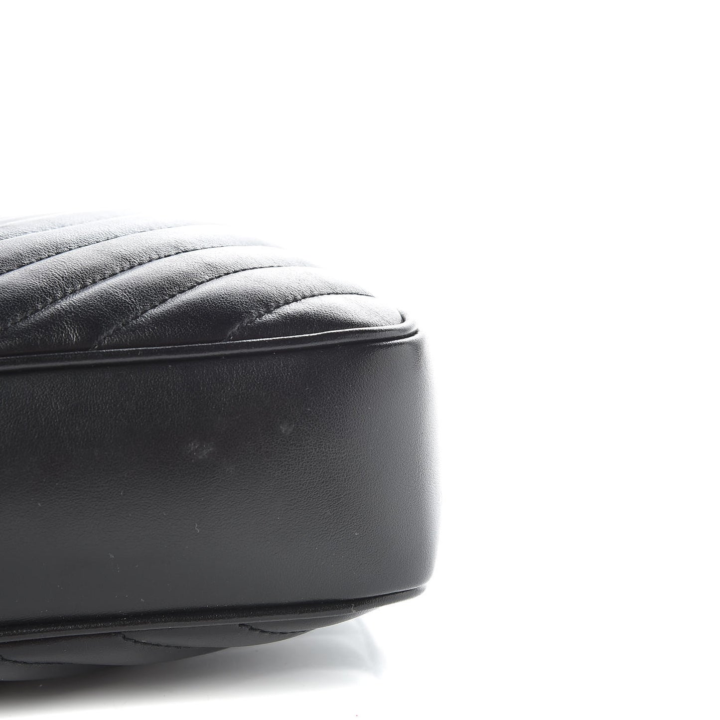 Calfskin Matelasse Monogram Lou Camera Bag Black