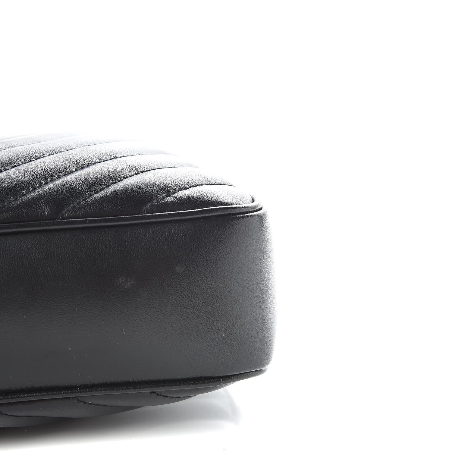 Saint Laurent Calfskin Matelasse Monogram Lou Camera Bag Black 6 of 9