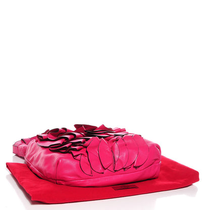 Valentino Garavani Nappa Rose Vertigo Tote Hot Pink 4 of 7