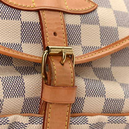 Louis Vuitton Damier Azur Saumur MM 10 of 10