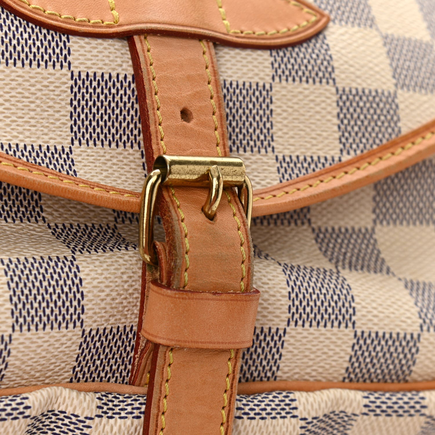 Louis Vuitton Damier Azur Saumur MM 10 of 10