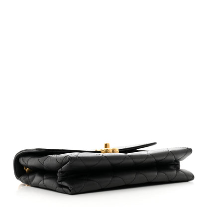 Chanel Lambskin Quilted Small Chain Flap Black 4 of 10