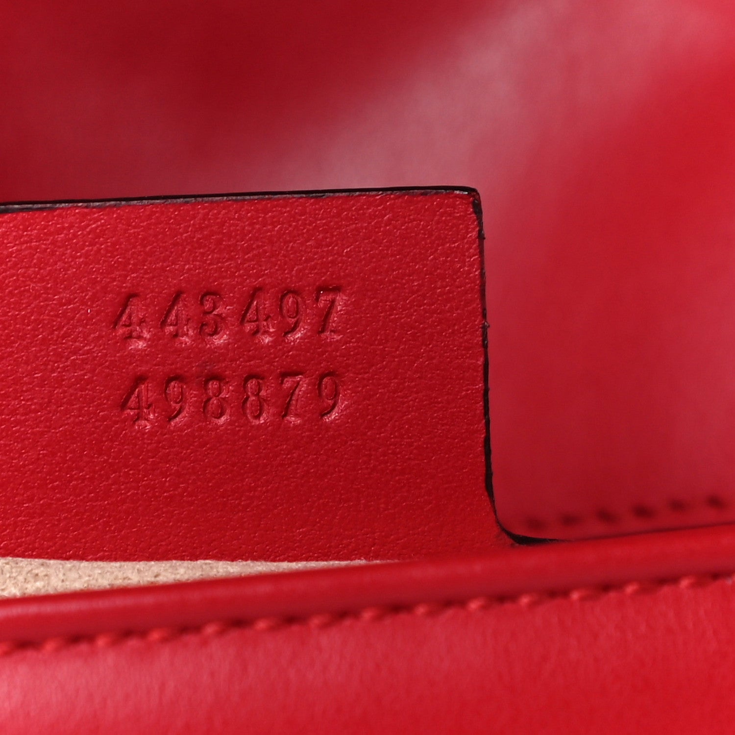 Gucci Calfskin Matelasse Small GG Marmont Shoulder Bag Hibiscus Red 7 of 16