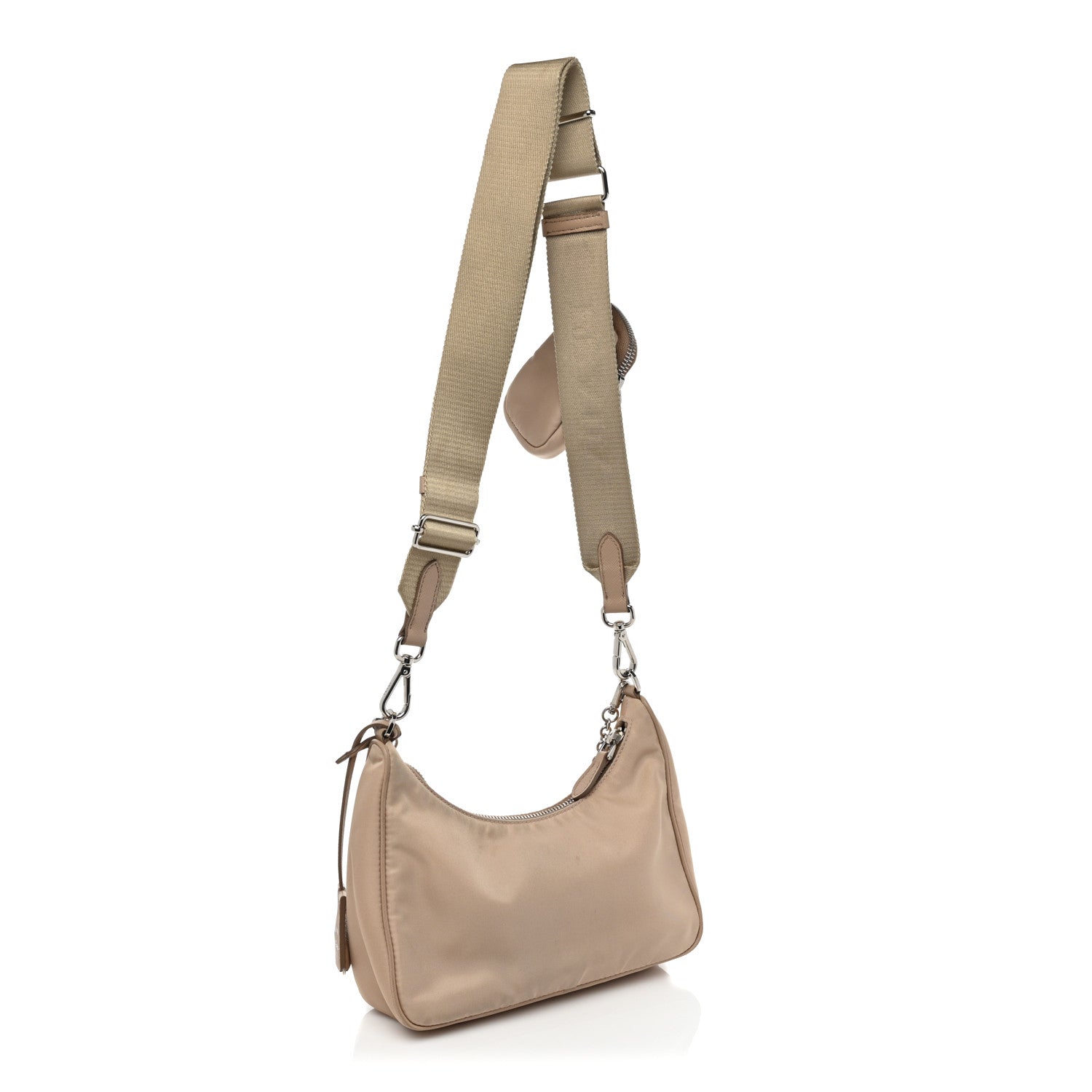 Prada Nylon Re-Edition 2005 Shoulder Bag Deserto 3 of 18
