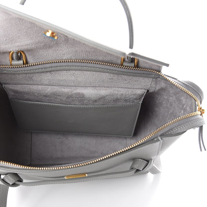 Celine Grained Calfskin Micro Belt Bag Cloud 4 of 8