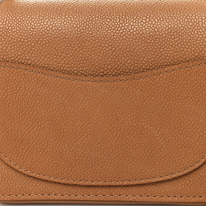 Chanel Grained Calfskin Mini Square Classic Pure Flap Brown 11 of 11