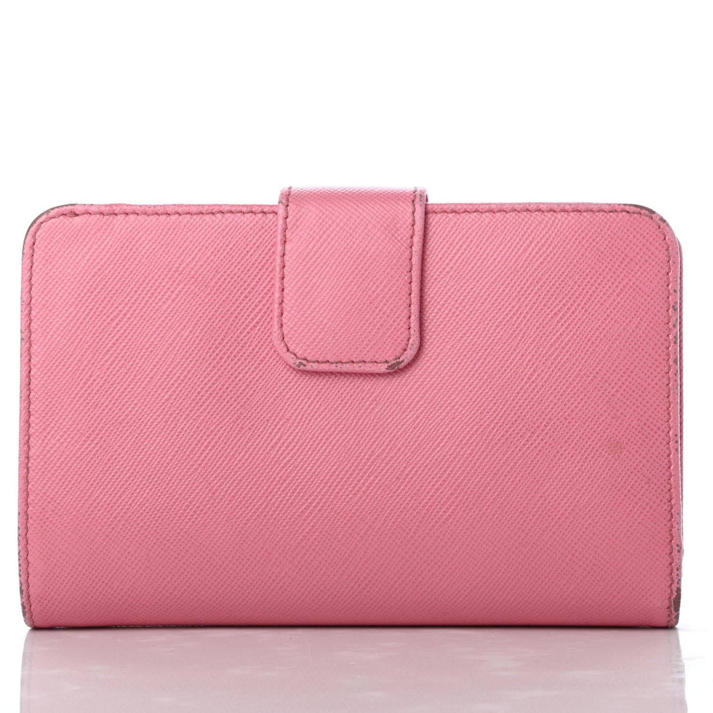 Saffiano Compact Wallet Geranio