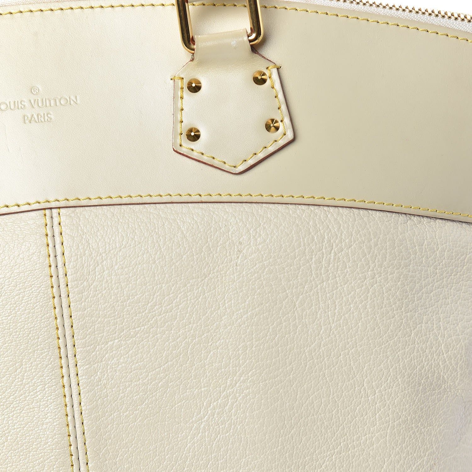 Louis Vuitton Suhali Lockit MM White 12 of 20