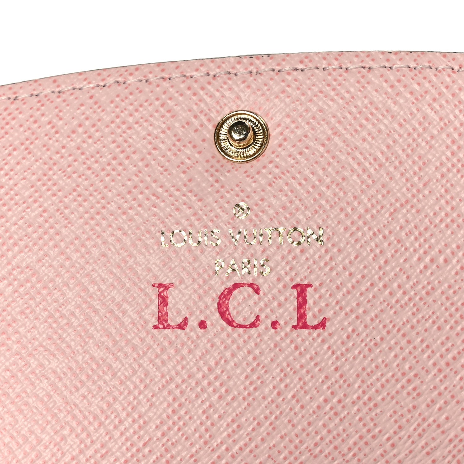 Louis Vuitton Monogram Emilie Wallet Rose Ballerine 6 of 6