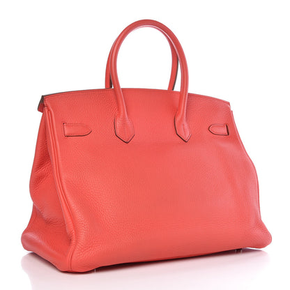 Hermes Togo Birkin 35 Rose Jaipur 3 of 32