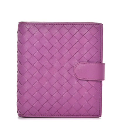 Bottega Veneta Nappa Intrecciato French Flap Wallet Peony 1 of 7