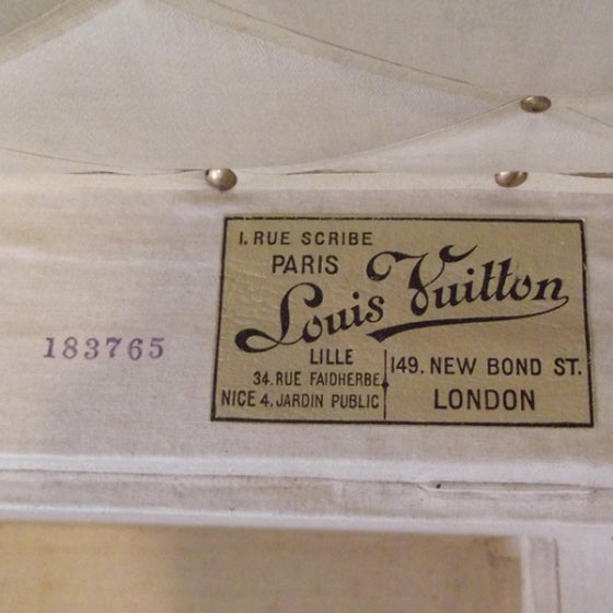 Louis Vuitton Antique Steamer Trunk 4 of 4