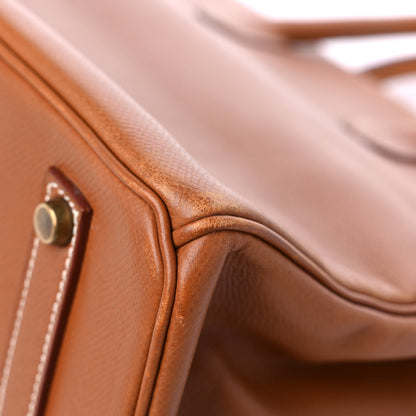 Hermes Courchevel Birkin 35 Gold 13 of 17