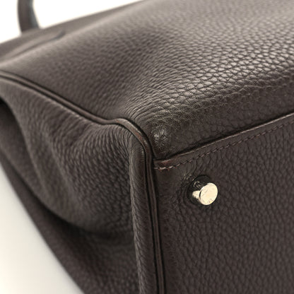Hermes Togo Kelly Retourne 32 Chocolate 11 of 12