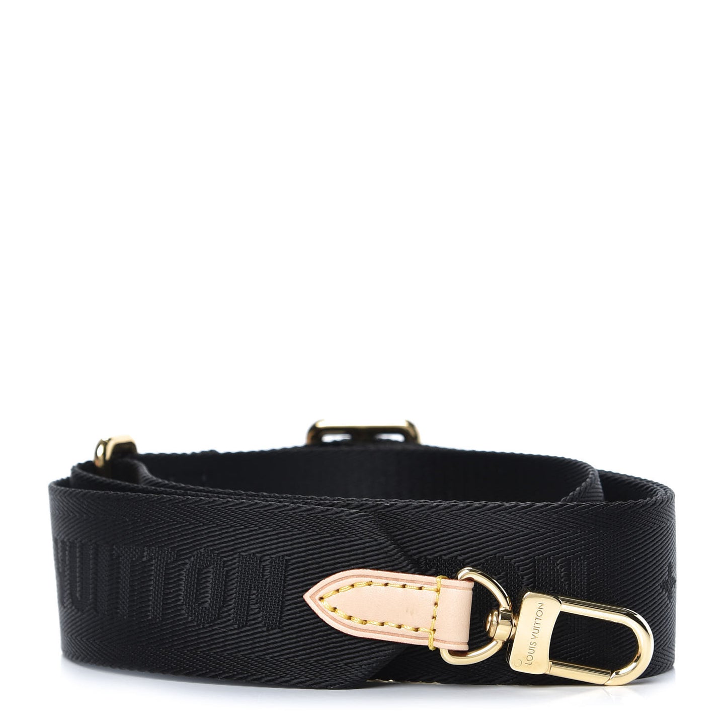 Nylon Petite Malle Souple Shoulder Strap Black