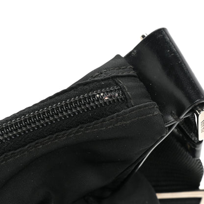 Prada Tessuto Nylon Messenger Bag Black 9 of 9
