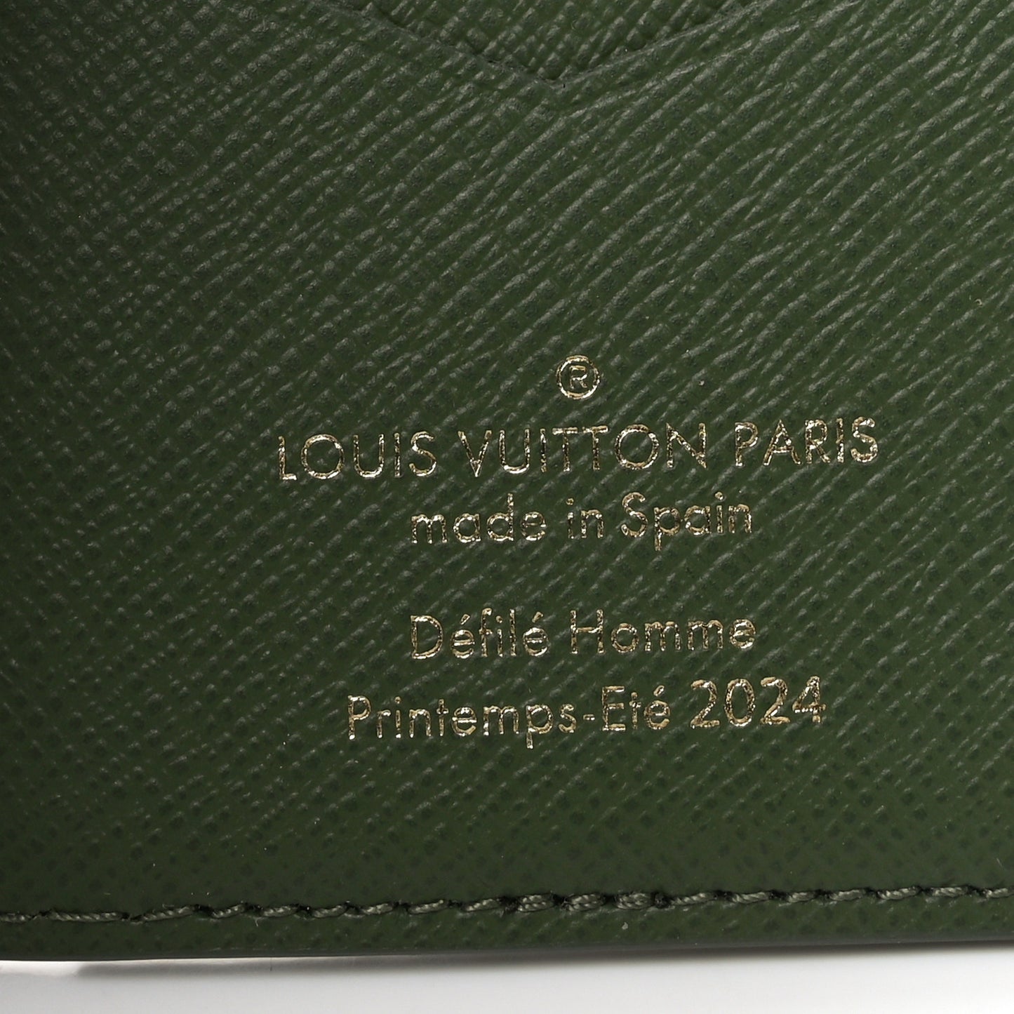 Damoflage Studded Pocket Organizer Green