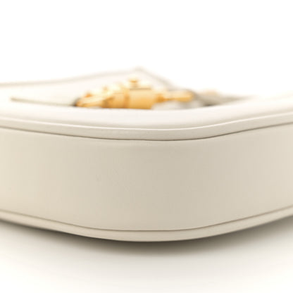 Gucci Boarded Dyana Lux Calfskin Mini Jackie 1961 Hobo Mystic White 10 of 13