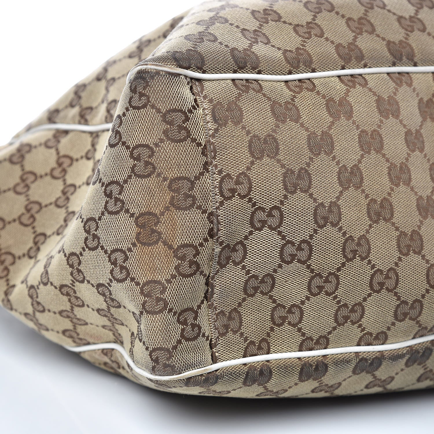 Gucci Monogram Large Positano Tote Off White 8 of 21