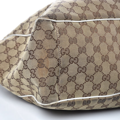 Gucci Monogram Large Positano Tote Off White 8 of 21