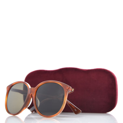 Gucci Acetate Frame Sunglasses GG0261SA Havana 7 of 7