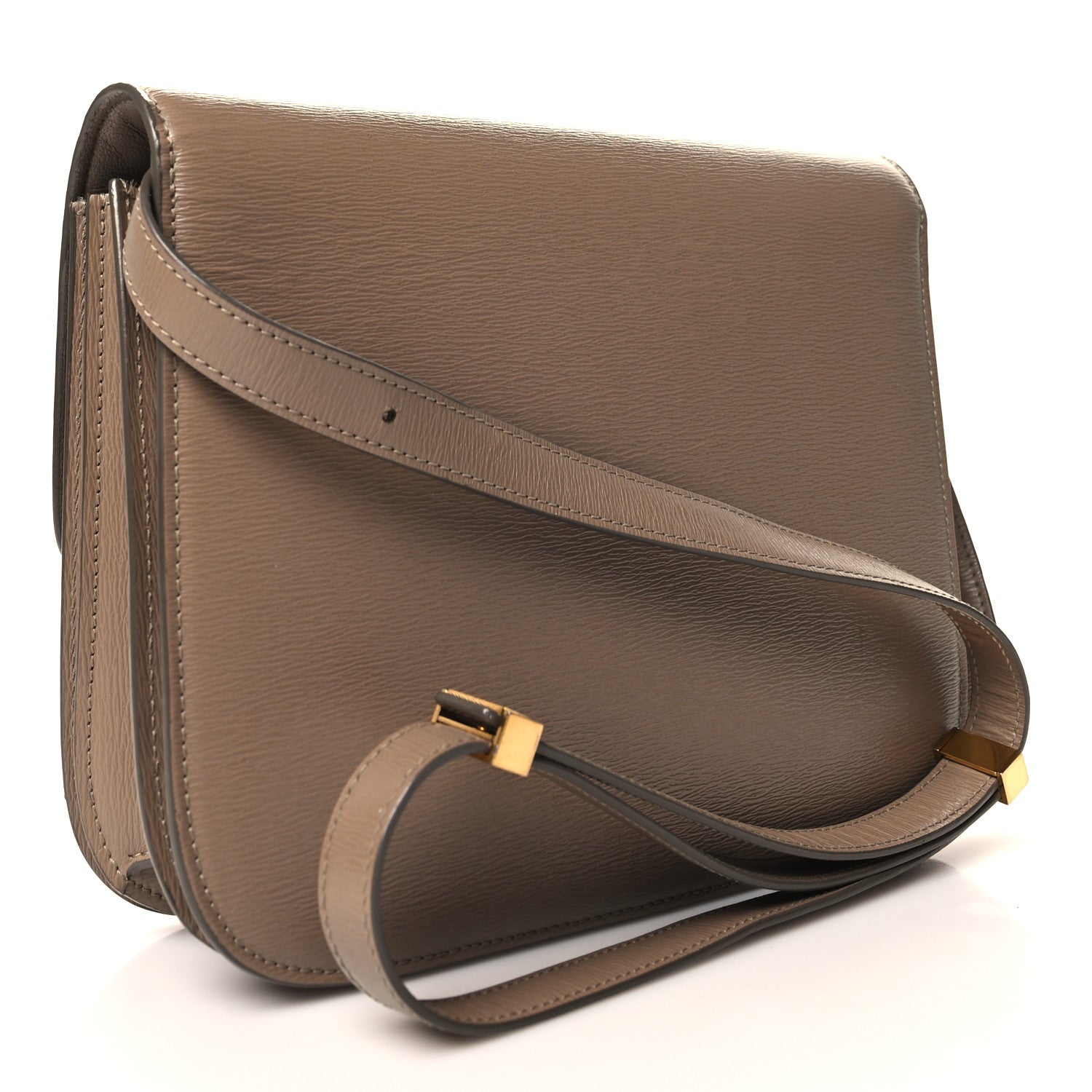 Celine Liege Calfskin Medium Classic Box Flap Bag Taupe 3 of 13