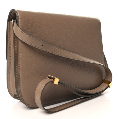 Celine Liege Calfskin Medium Classic Box Flap Bag Taupe 3 of 13