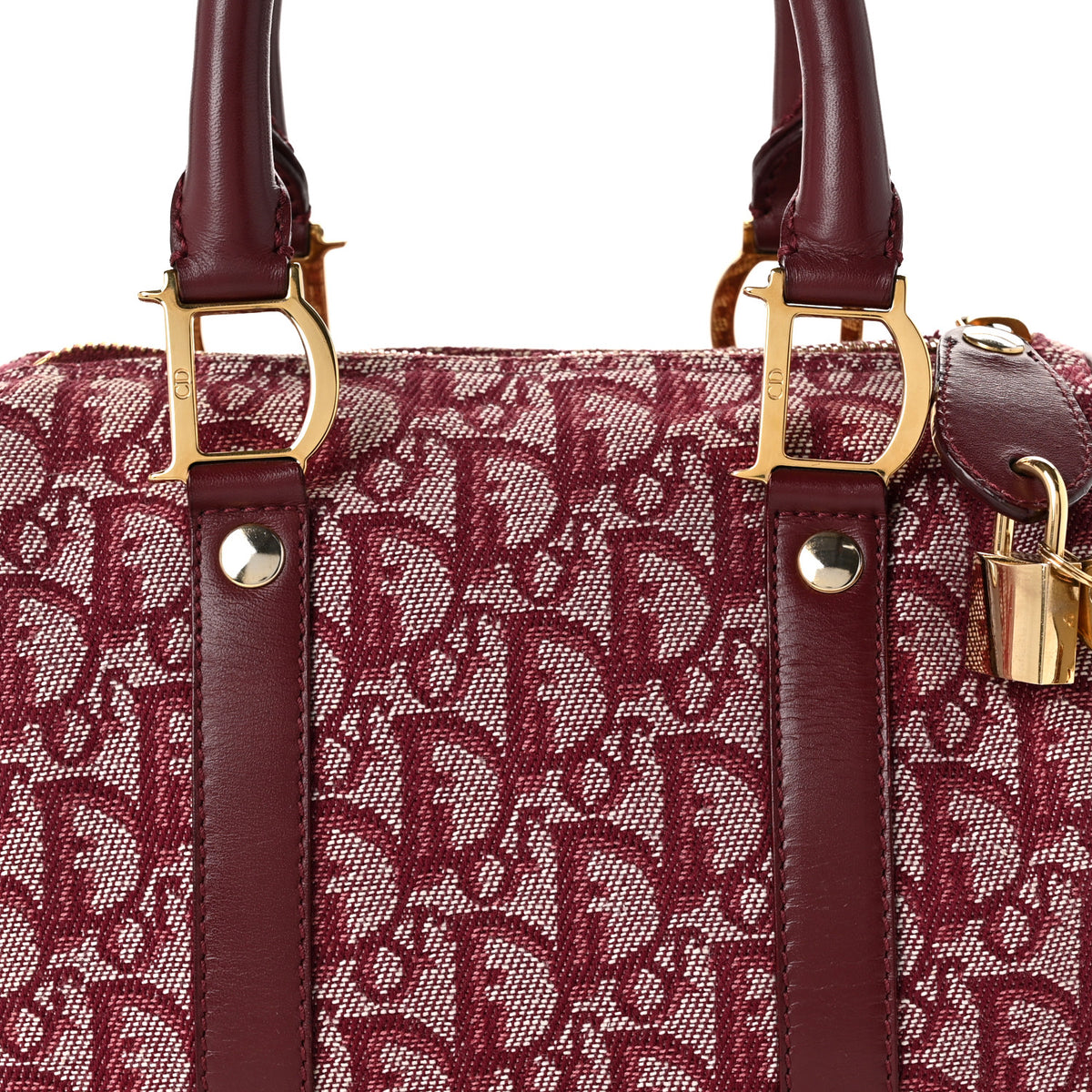 Monogram Small Boston Rouge Bordeaux