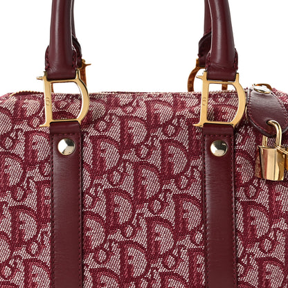 Christian Dior Monogram Small Boston Rouge Bordeaux 8 of 10