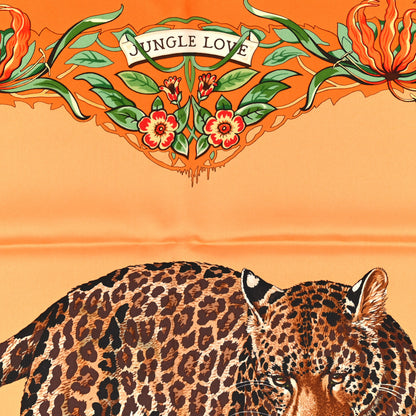 Hermes Silk Jungle Love Rainbow Scarf 90 4 of 4