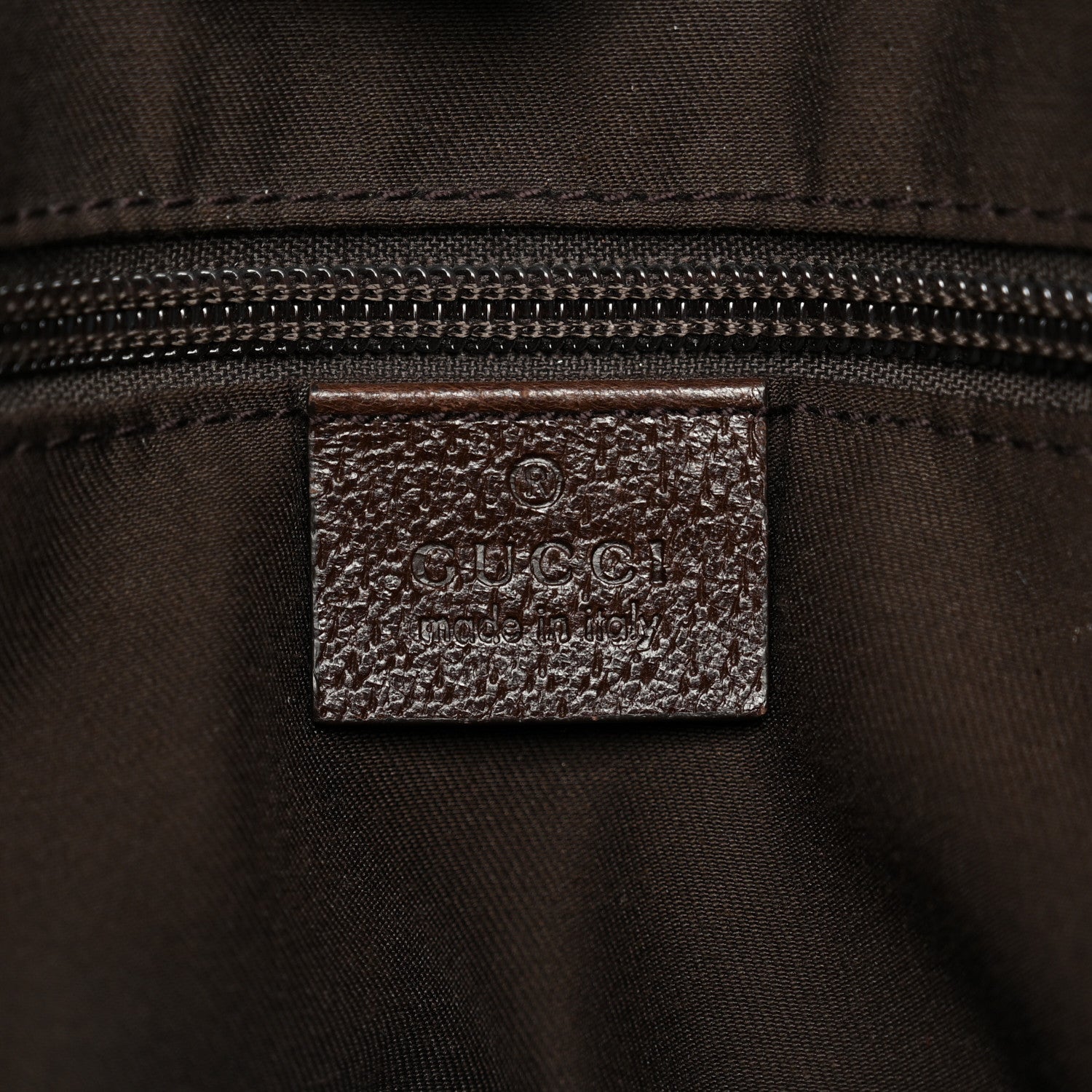 Gucci GG Monogram Medium Web Handle Double Pocket Tote Brown 5 of 12