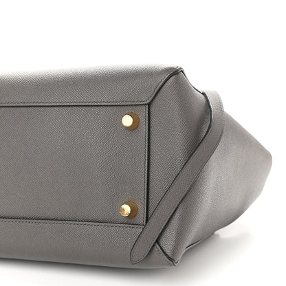 Celine Grained Calfskin Mini Belt Bag Grey 10 of 13