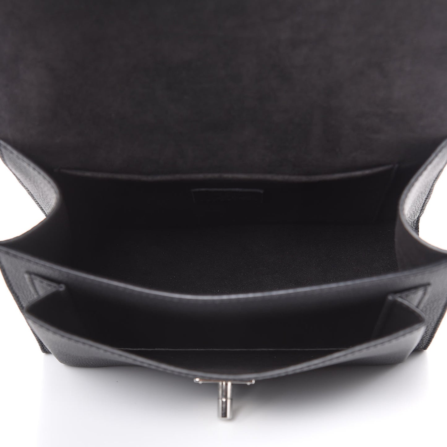 Soft Calfskin My Lockme Chain Bag BB Black