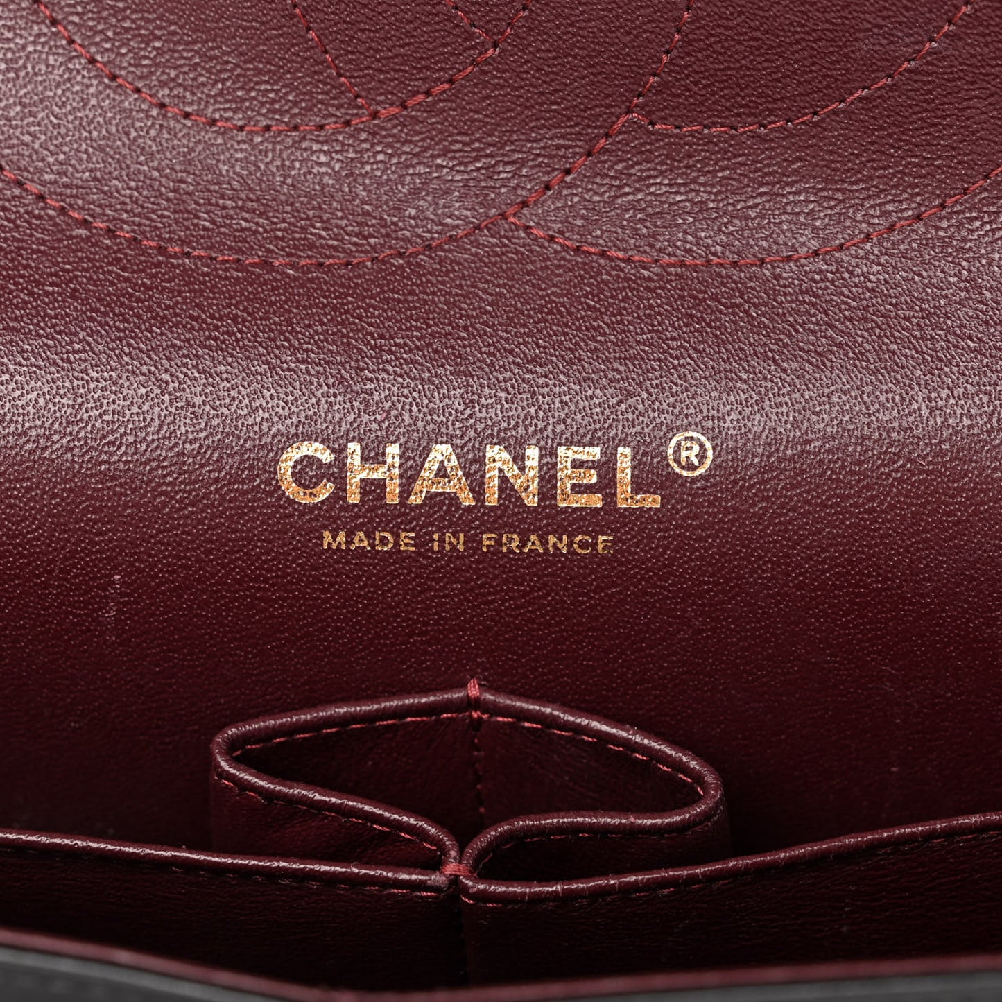 Lambskin Quilted Jumbo Double Flap Black