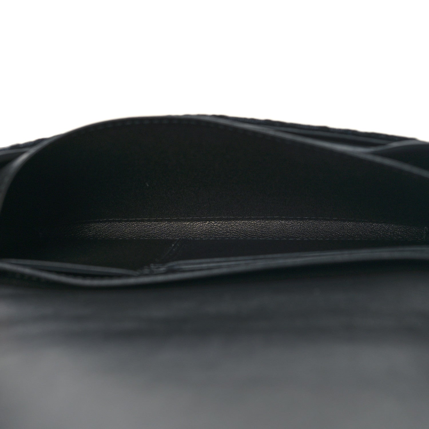 Christian Dior Oblique Smooth Calfskin Elite Shoulder Pouch Black 5 of 12