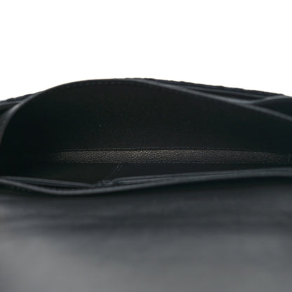 Christian Dior Oblique Smooth Calfskin Elite Shoulder Pouch Black 5 of 12