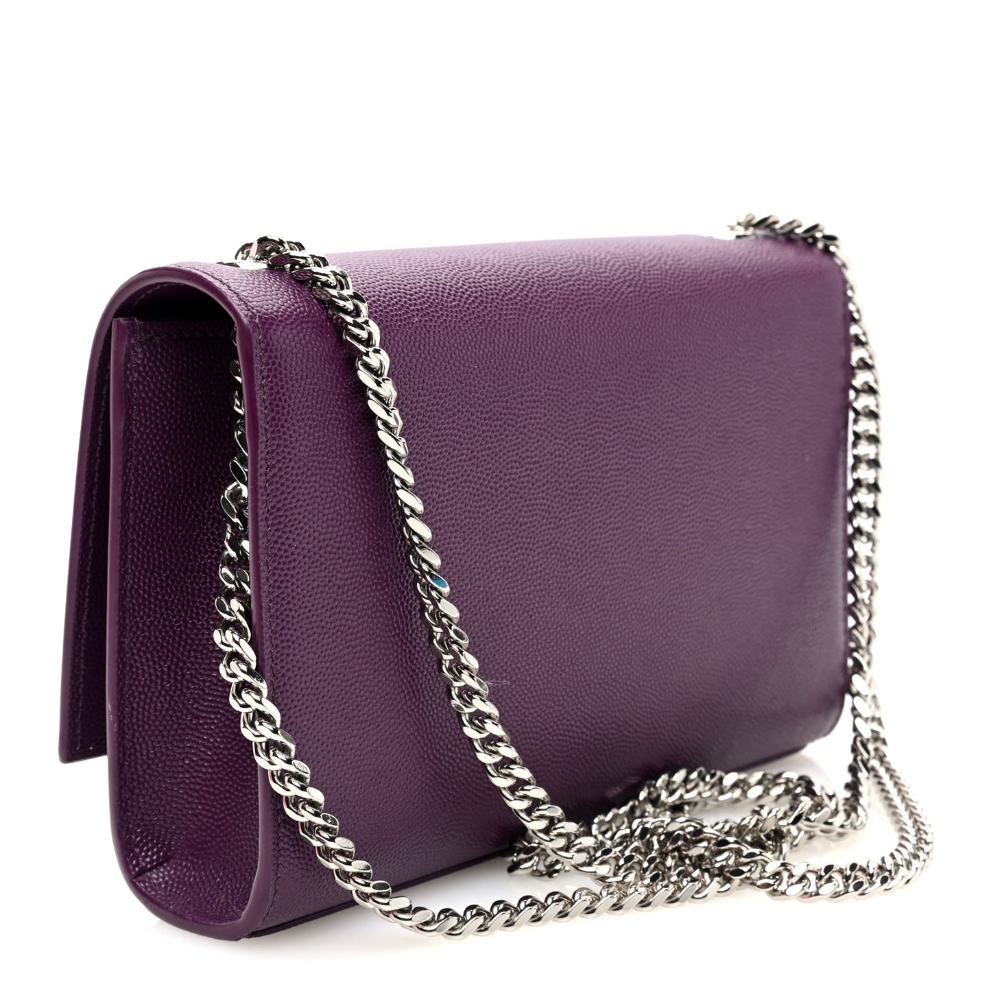 Grain De Poudre Small Classic Monogram Kate Satchel Amaranto