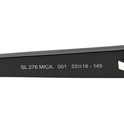Saint Laurent Acetate Mica Cat Eye Sunglasses SL 276 Black 7 of 7