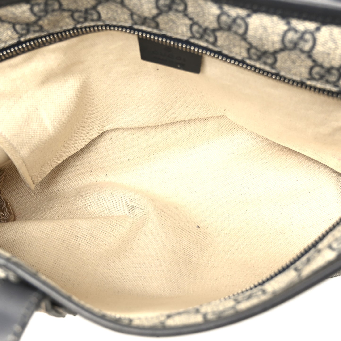 GG Supreme Monogram Small Joy Tote Navy