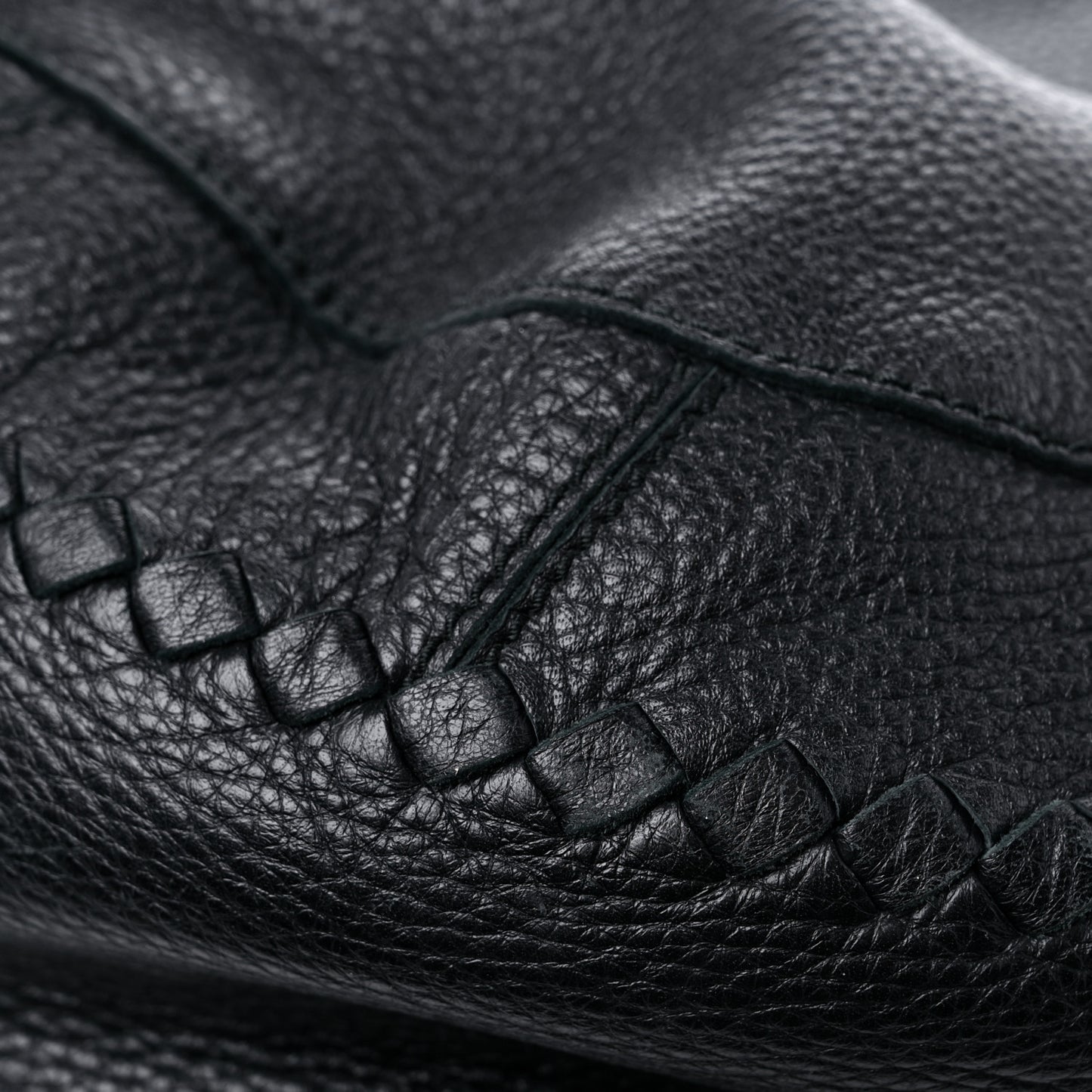 Cervo Deerskin Tote Black