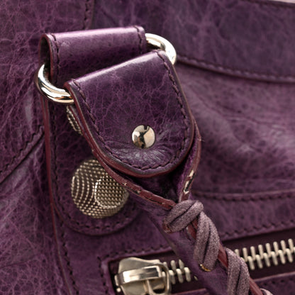 Balenciaga Agneau Giant 21 Silver Hardware City Raisin 14 of 16