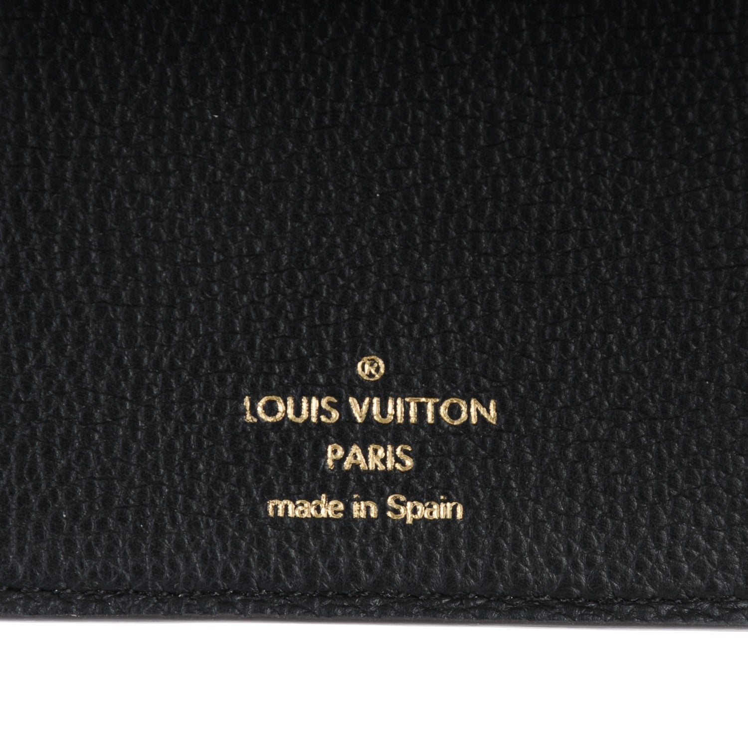 Louis Vuitton Monogram Pallas Compact Wallet Black 6 of 7