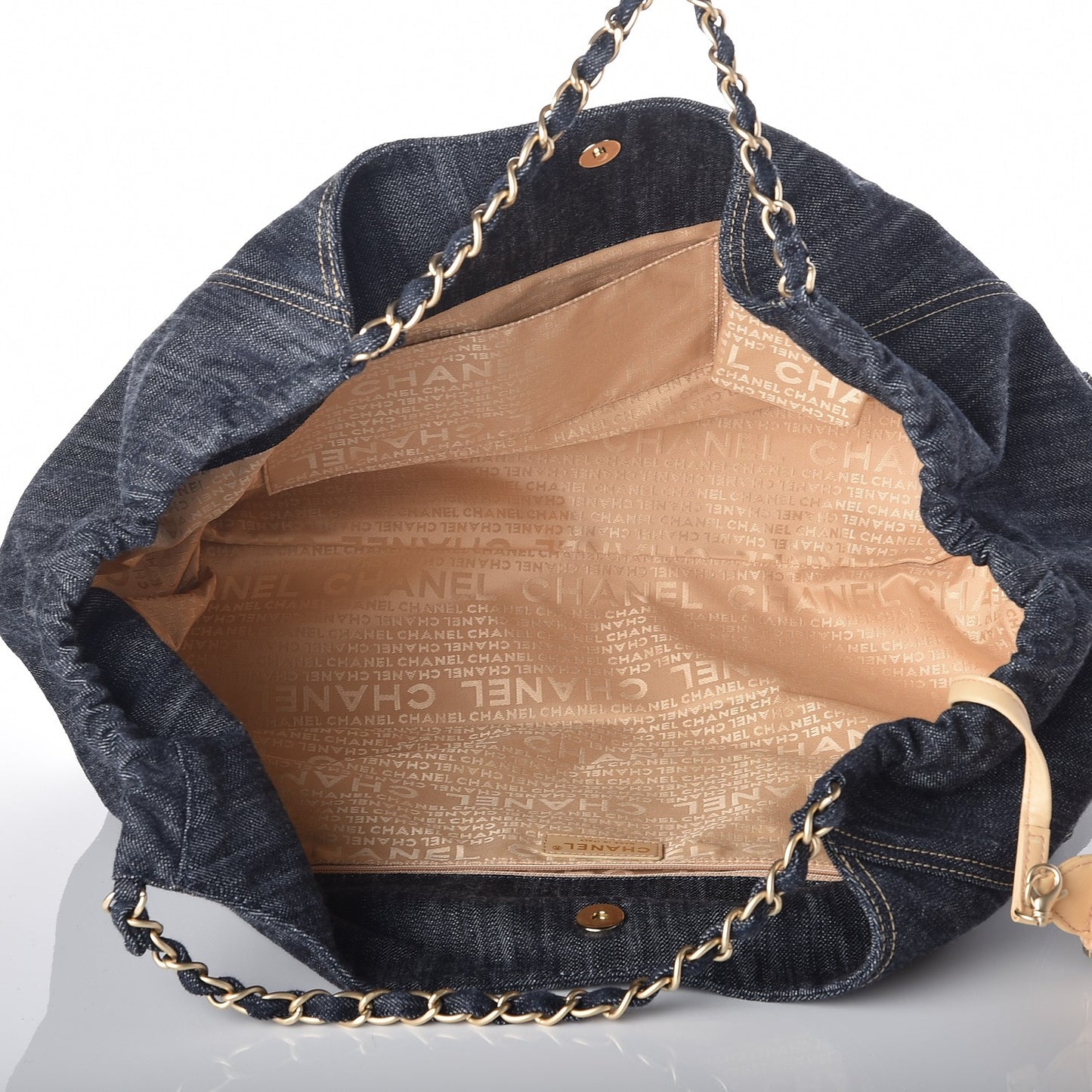 Denim XL Coco Cabas Tote Blue