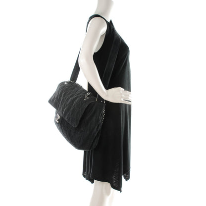 Chanel Denim Quilted Stretch Spirit Messenger Bag 2 of 8
