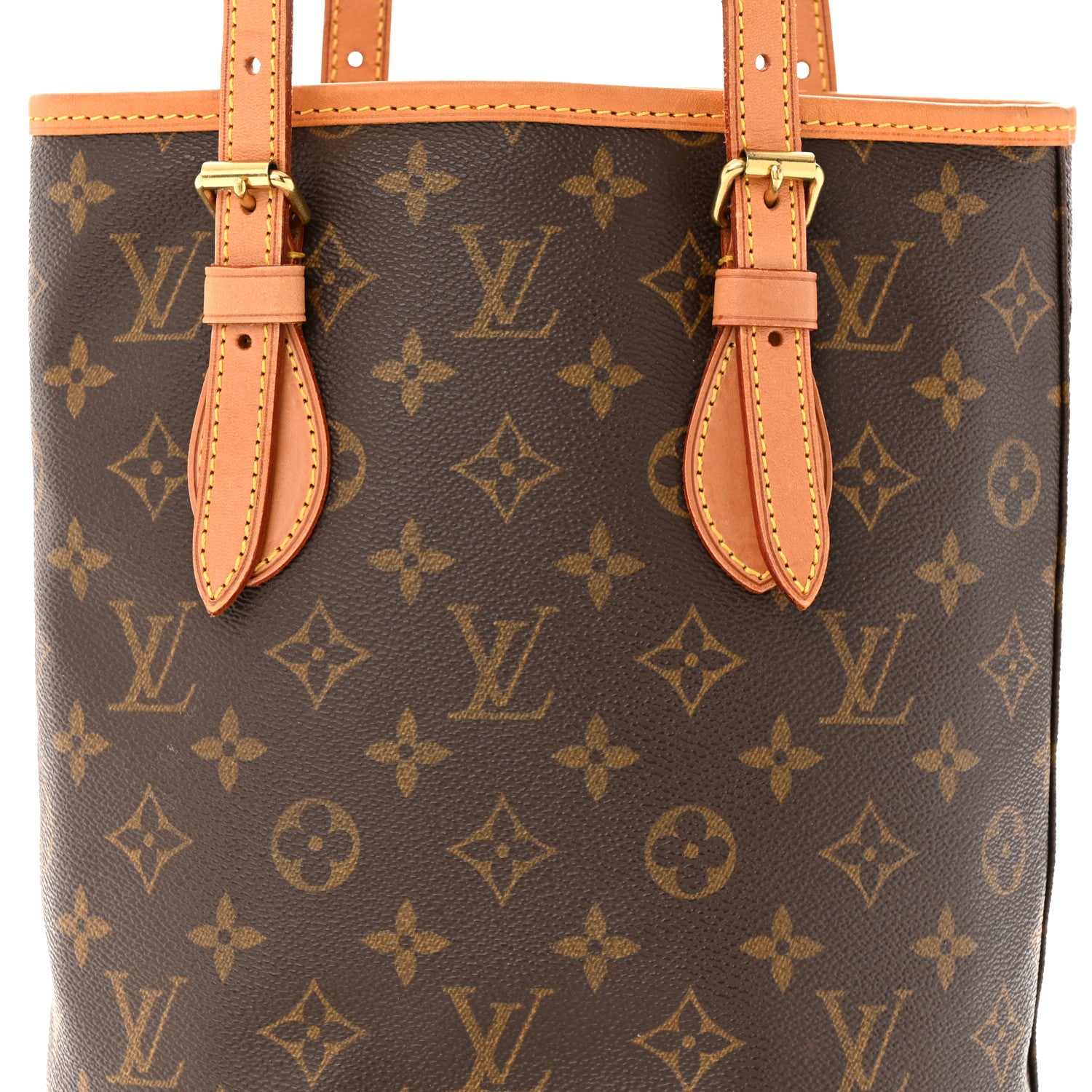 Louis Vuitton Monogram Petit Bucket 23 8 of 10