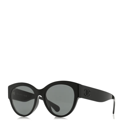Chanel Acetate Sunglasses 5498-B-A Black 1 of 7