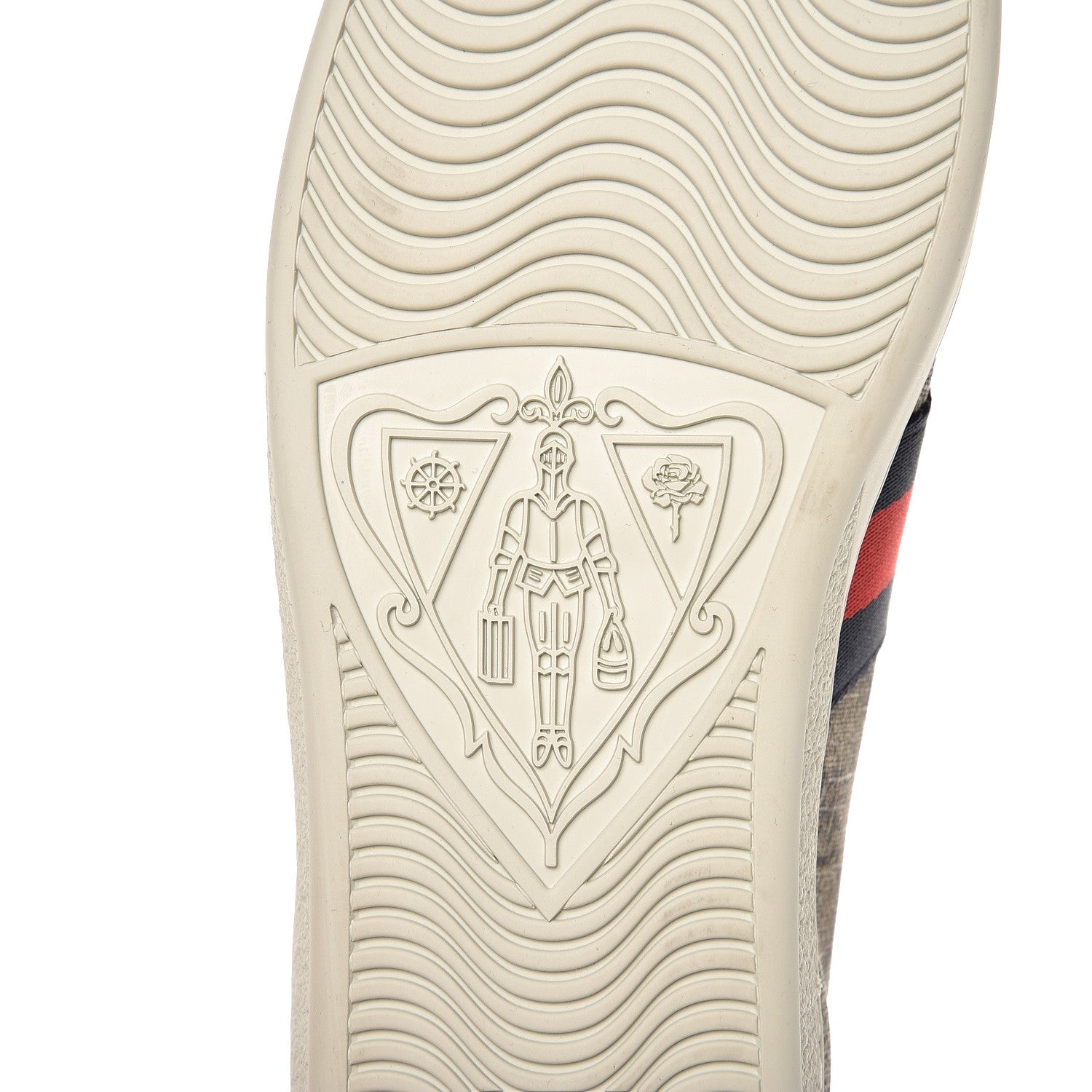 Gucci GG Supreme Monogram Ace Low-Top Sneaker 37 Beige 8 of 10