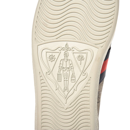 Gucci GG Supreme Monogram Ace Low-Top Sneaker 37 Beige 8 of 10
