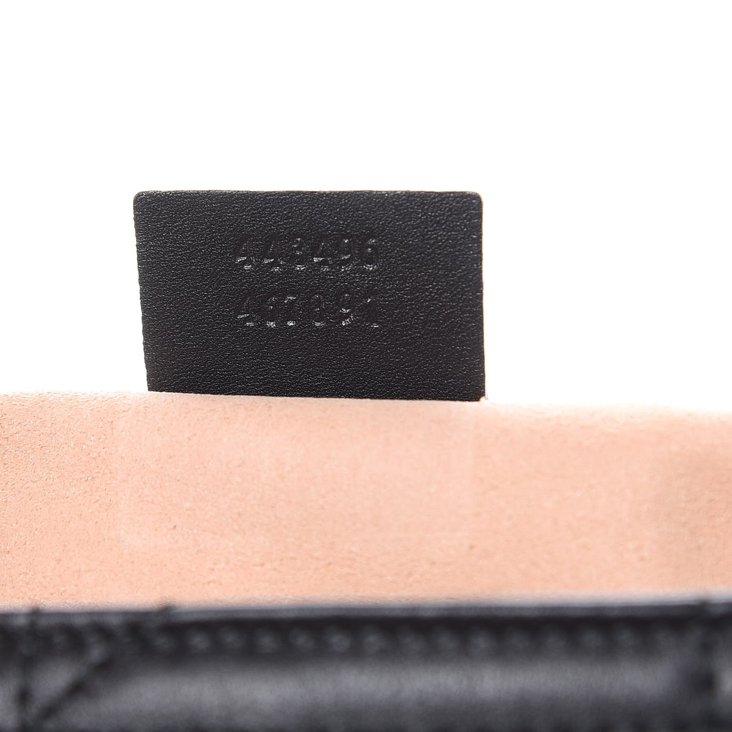 Calfskin Matelasse Studded Medium GG Marmont Shoulder Bag Black